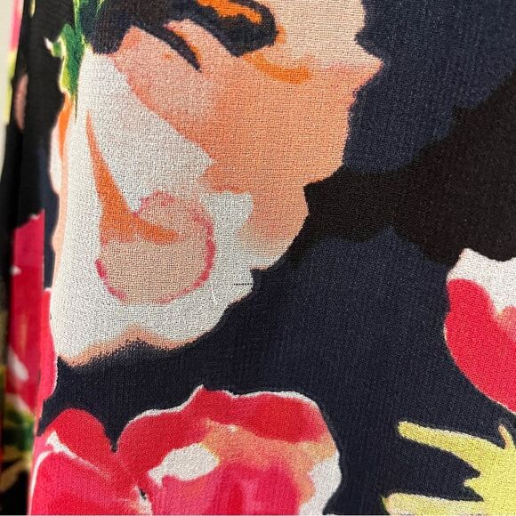 Tommy Hilfiger Floral Sleeveless a-line mini Dress size 4 - Picture 6 of 13